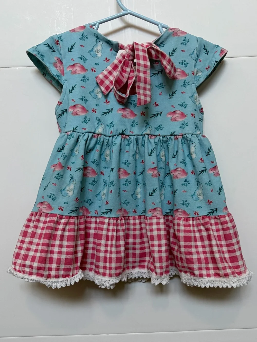 Makena Lane Spring Bunny Tunic Dress Size 5